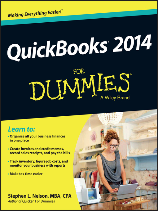 Cover image for QuickBooks 2014 For Dummies
